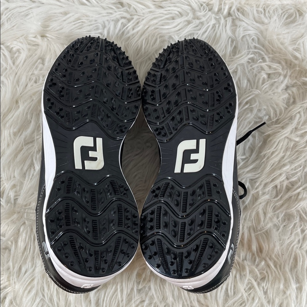 FootJoy Mens Arc SL Spikeless Golf Shoes 59702 Black White Size 10.5 M - Picture 9 of 10